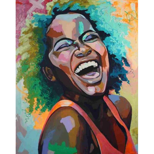 African Woman Portrait Diy Paint By Numbers Kits For Adults Australia