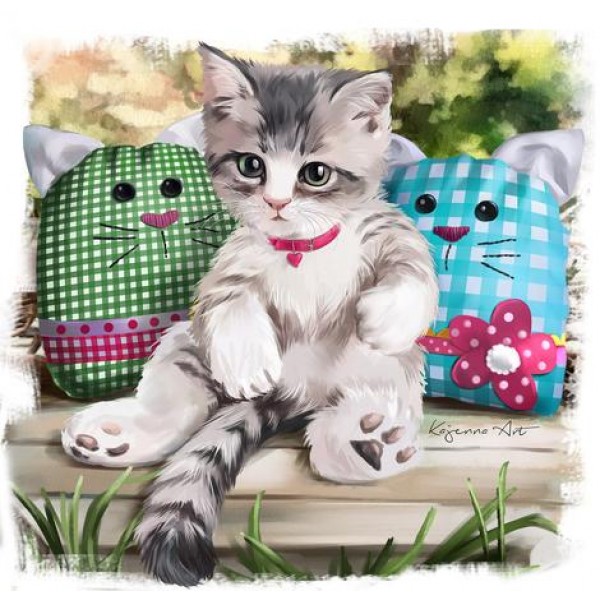 Pet Cat Paint By Numbers Kits Australia