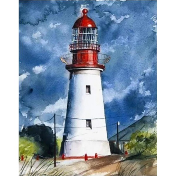 Landscape Lighthouse Paint By Numbers Kits Australia