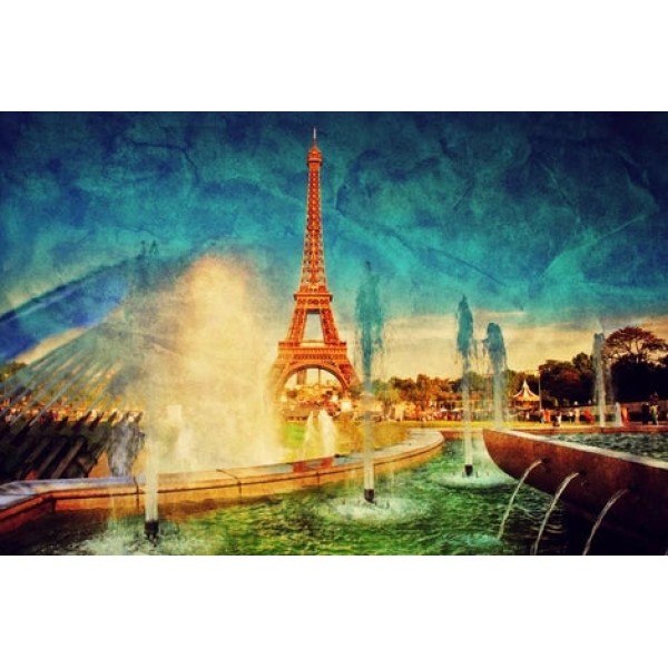 City Scenery Diy Eiffel Tower Paint By Numbers Kits LS296 Australia
