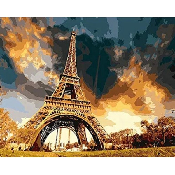 Eiffel Tower Diy Paint By Numbers Kits LS293 Australia