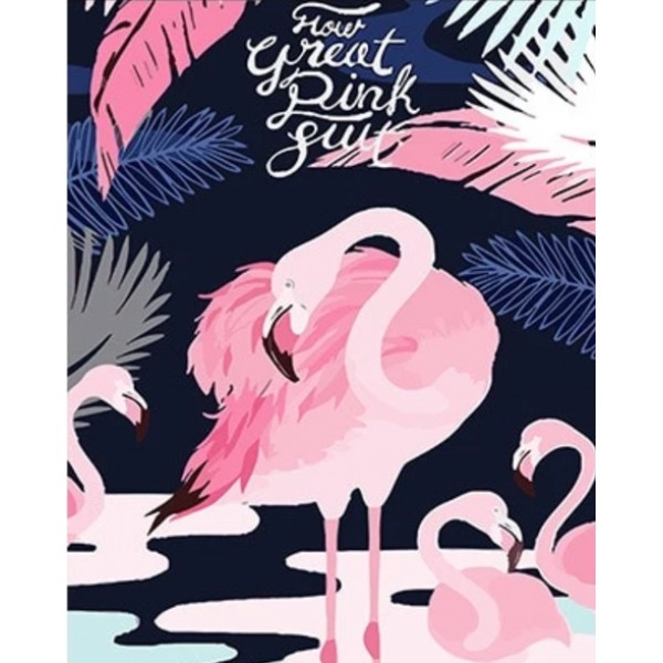 Flamingo Diy Paint By Numbers Kits Australia