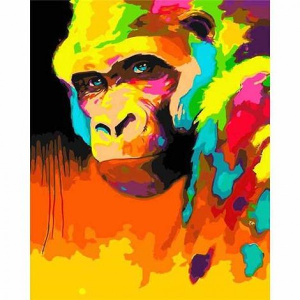 Monkey Diy Paint By Numbers Kits Australia
