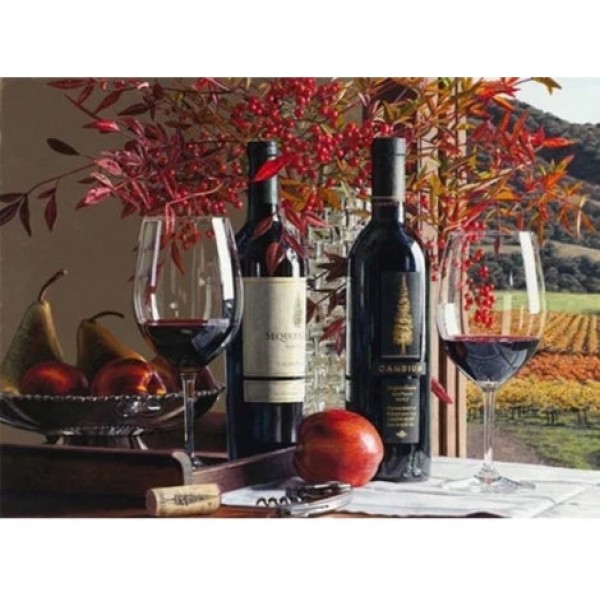 Wine Fruit Diy Paint By Numbers Kits FD241 Australia
