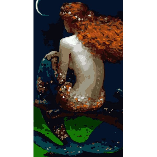 DIY Mermaid Paint By Numbers Kits Australia