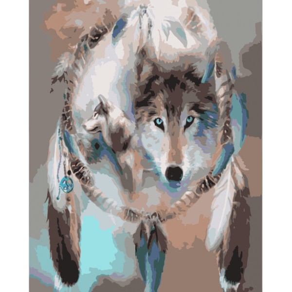 Wolf Diy Paint By Numbers Kits Australia