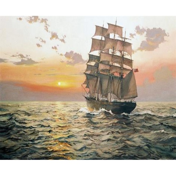 Sunset Sailing Diy Paint By Numbers Kits Australia