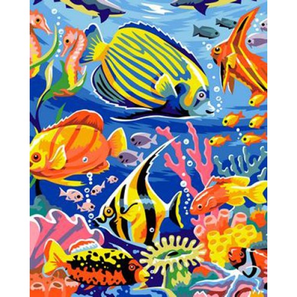 Fish Diy Paint By Numbers Kits Australia