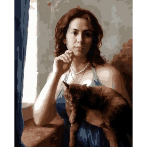 Portrait Woman Diy Paint By Numbers Kits Australia