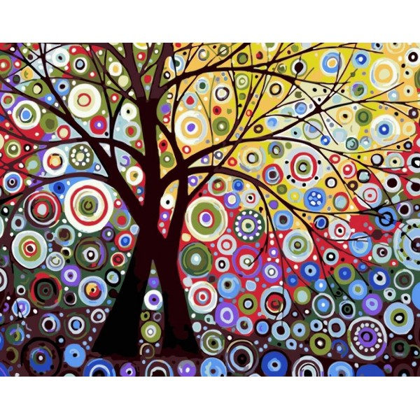 Tree Diy Paint By Numbers Kits Australia