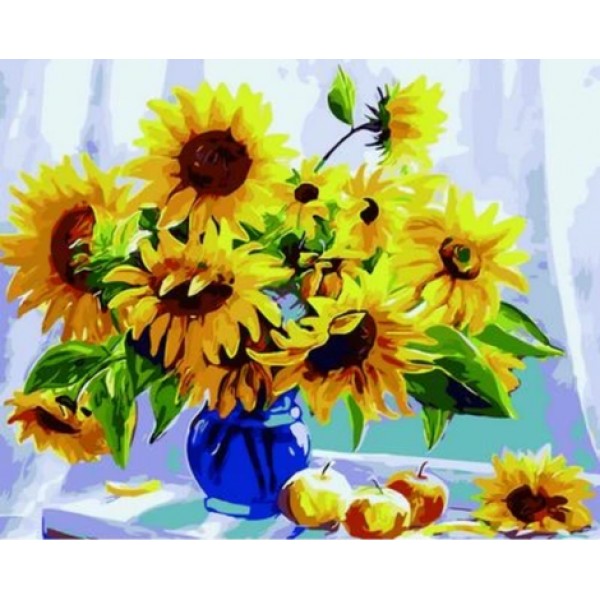 Sunflower Diy Paint By Numbers Kits Australia