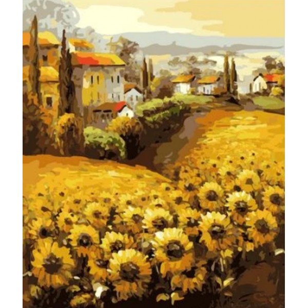 Sunflower Diy Paint By Numbers Kits Australia