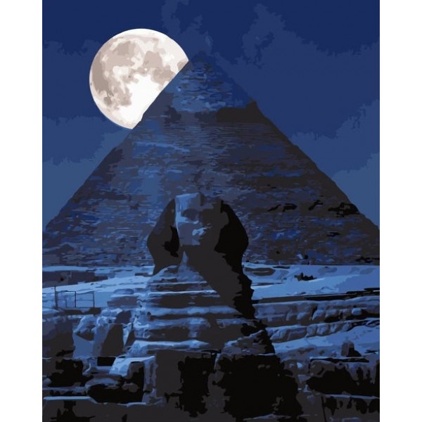 Night Pyramid Diy Paint By Numbers Kits LS368 Australia