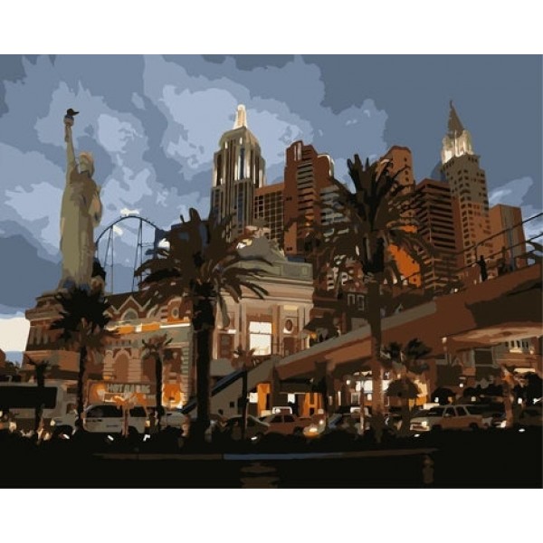 Landscape Las Vegas Diy Paint By Numbers Kits LS351 Australia