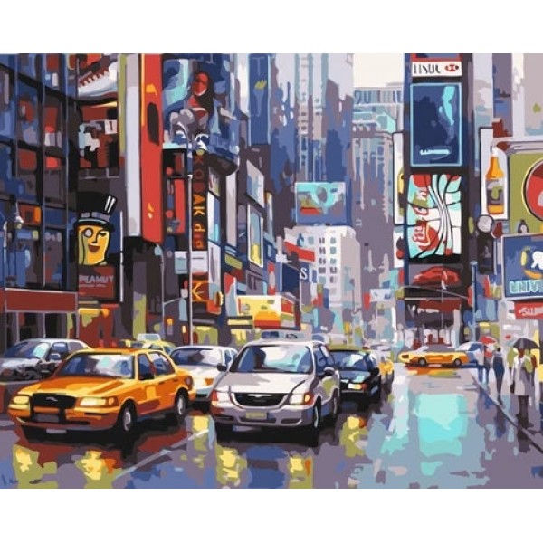 Times Square Diy Paint By Numbers Kits Australia