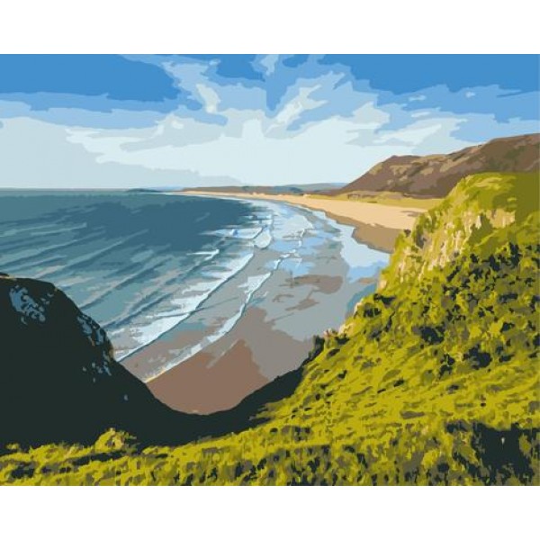 Landscape Beach Diy Paint By Numbers Kits Australia