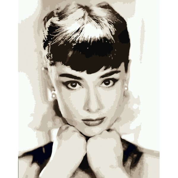 Audrey Hepburn Diy Paint By Numbers Kits Australia