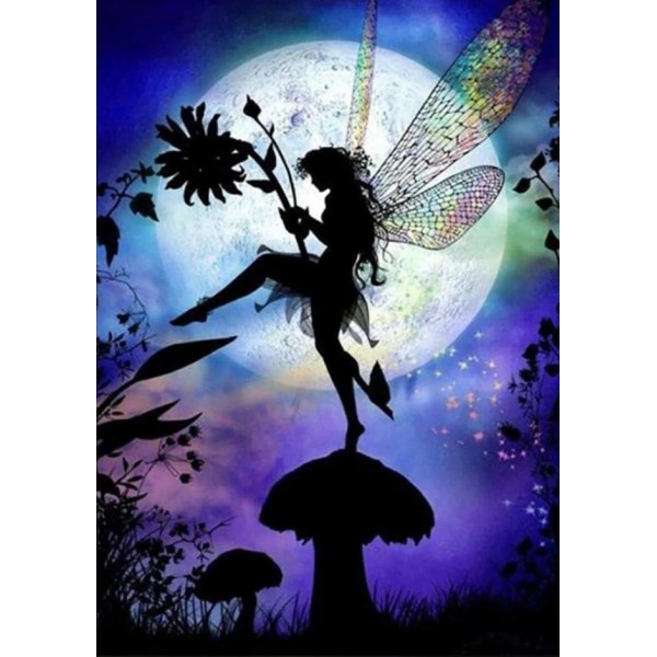 Girl Fairy Diy Paint By Numbers Kits Australia