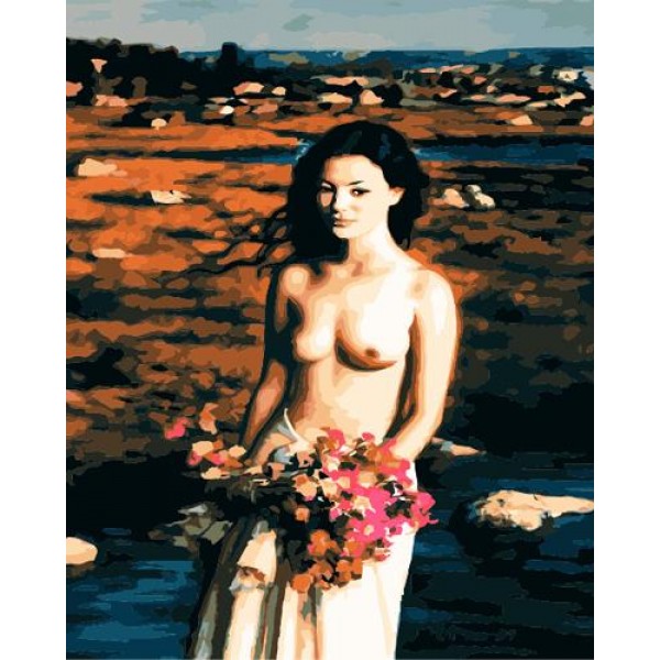 Portrait Nude Diy Paint By Numbers Kits Australia