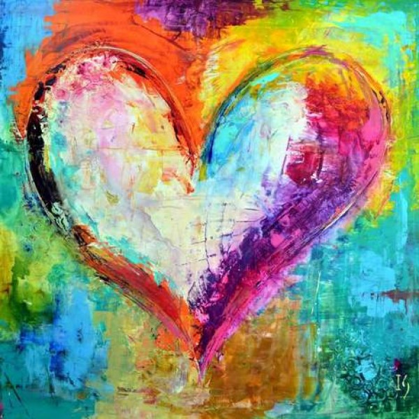 Heart Diy Paint By Numbers Kits Australia