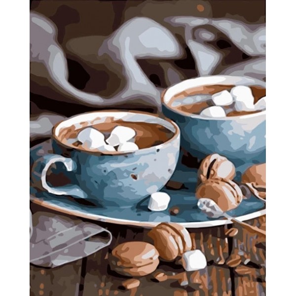Coffee Diy Paint By Numbers Kits For Adults FD209 Australia