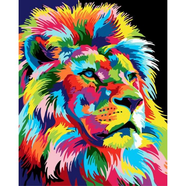 Lion Diy Paint By Numbers Kits Australia