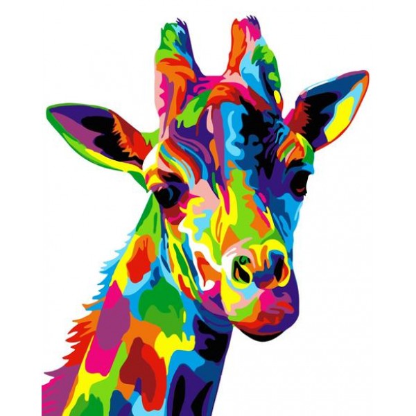 Giraffe Diy Paint By Numbers Kits For Adults Australia