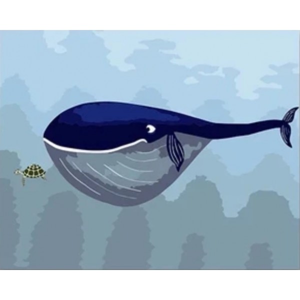 Diy Whale Paint By Numbers Kits Australia