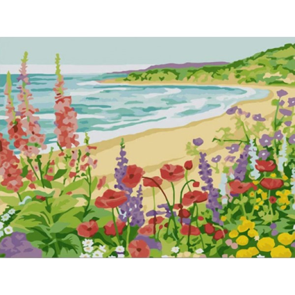 Landscape Seaside Diy Paint By Numbers Kits Australia