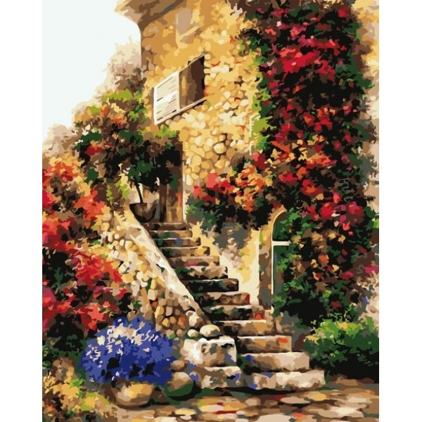 Village Diy Landscape Paint By Numbers Kits For Adults Australia
