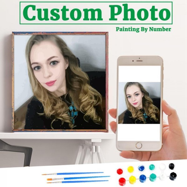 Personality Photo Customized DIY Paint By Numbers Kits Australia
